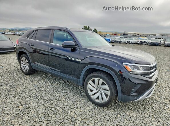 1V2JE2CA3MC211895 2021 VOLKSWAGEN ATLAS Черный Передняя правая четверть