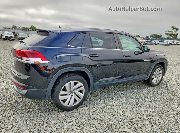1V2JE2CA3MC211895 2021 VOLKSWAGEN ATLAS Черный Задняя правая четверть