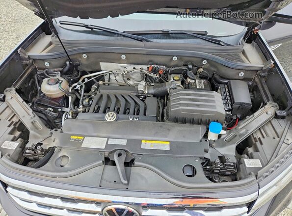 1V2JE2CA3MC211895 2021 VOLKSWAGEN ATLAS Черный Вид подкапотного пространства
