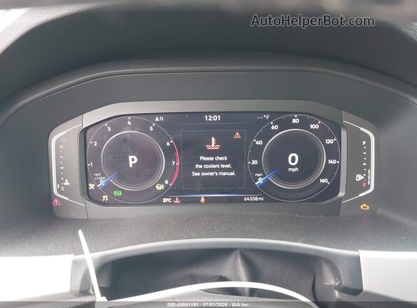 1V2JE2CA4NC230165 2022 VOLKSWAGEN ATLAS Gray Widok tylnych siedzeń