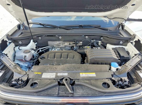 1V2JE2CA5SC229344 2025 VOLKSWAGEN ATLAS Белый Вид подкапотного пространства