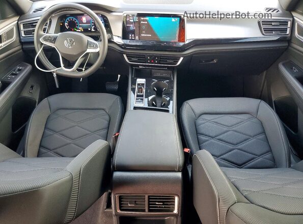 1V2JE2CA5SC229344 2025 VOLKSWAGEN ATLAS Белый Вид панели приборов