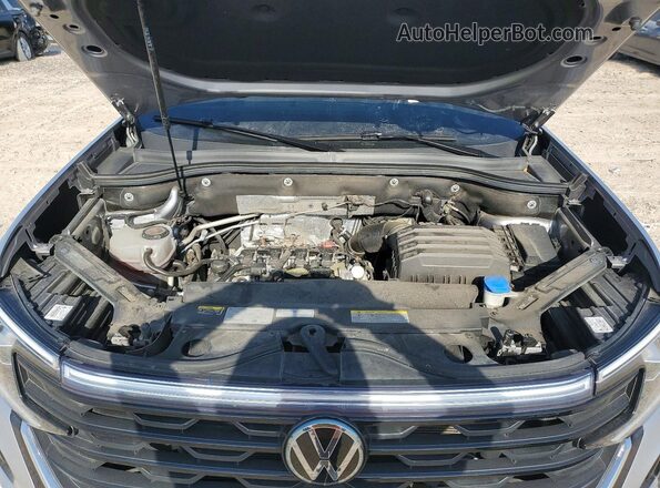 1V2JE2CA6RC225667 2024 VOLKSWAGEN ATLAS Silver Widok komory silnika