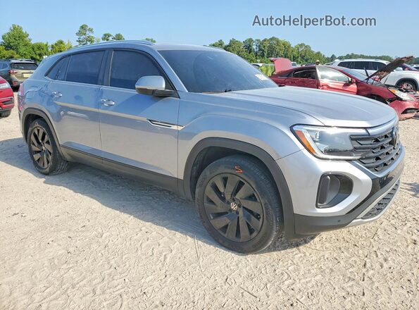 1V2JE2CA6RC225667 2024 VOLKSWAGEN ATLAS Silver Przód prawy