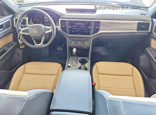 1V2JE2CA8MC241121 2021 VOLKSWAGEN ATLAS Black Vista del salpicadero