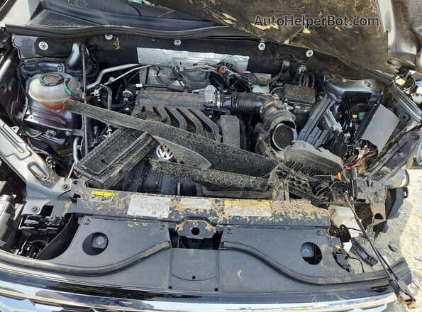 1V2JE2CA8NC222053 2022 VOLKSWAGEN ATLAS Gray Widok komory silnika