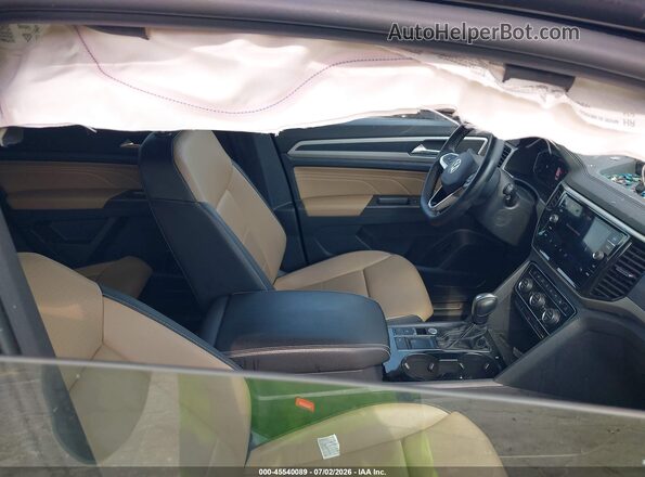 1V2JE2CAXPC220792 2023 VOLKSWAGEN ATLAS Black Widok wnętrza z przodu