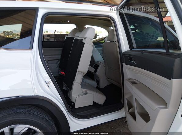 1V2JP2CA6PC552660 2023 VOLKSWAGEN ATLAS White VIN კოდის სტიკერის ხედი