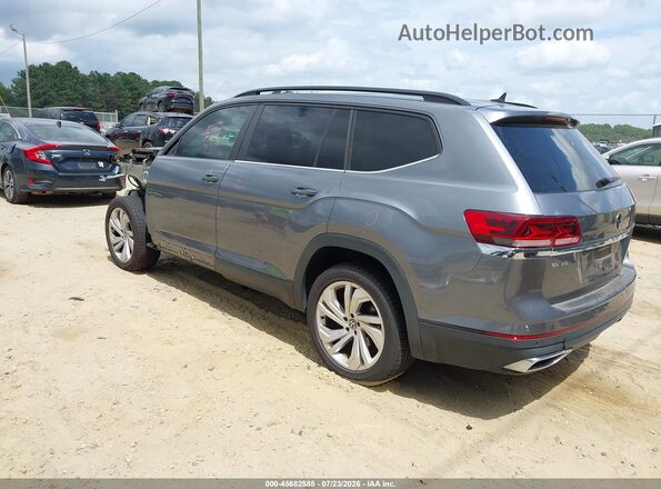 1V2JR2CA1MC517661 2021 VOLKSWAGEN ATLAS Gray უკანა მარცხენა