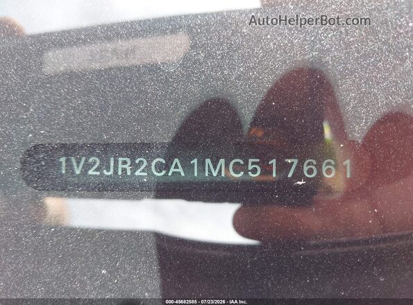 1V2JR2CA1MC517661 2021 VOLKSWAGEN ATLAS Gray 