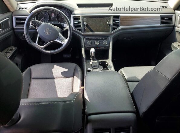 1V2JR2CA2MC505096 2021 VOLKSWAGEN ATLAS Черный Вид панели приборов