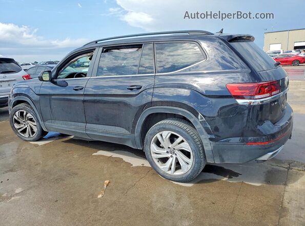 1V2JR2CA2MC505096 2021 VOLKSWAGEN ATLAS Черный Задняя левая четверть