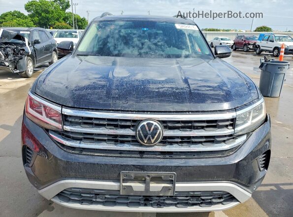 1V2JR2CA2MC505096 2021 VOLKSWAGEN ATLAS Черный Вид спереди