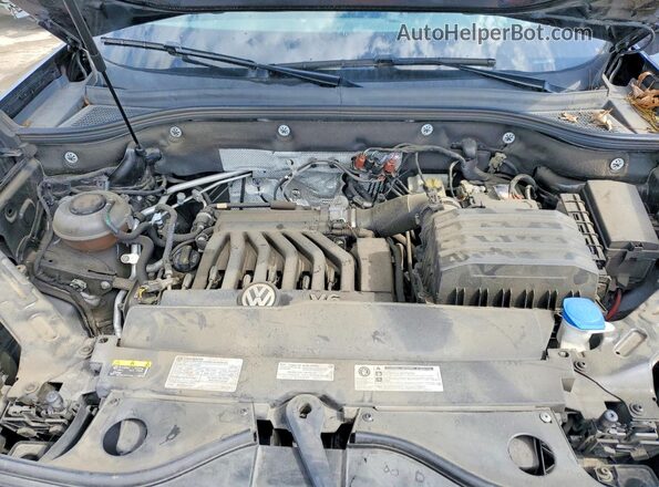 1V2JR2CA2MC505096 2021 VOLKSWAGEN ATLAS Черный Вид подкапотного пространства