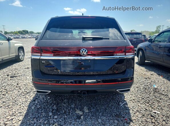 1V2JR2CA2RC602354 2024 VOLKSWAGEN ATLAS Black Widok z tyłu