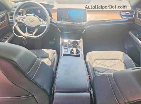 1V2JR2CA2RC602354 2024 VOLKSWAGEN ATLAS Black Widok deski rozdzielczej