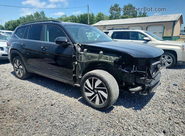1V2JR2CA2RC602354 2024 VOLKSWAGEN ATLAS Black Przód prawy