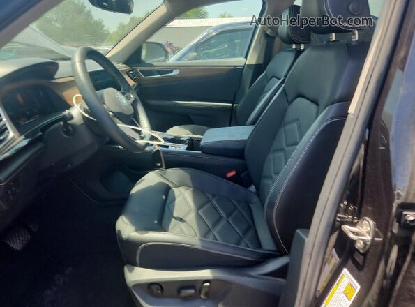 1V2JR2CA2RC602354 2024 VOLKSWAGEN ATLAS Black Widok wnętrza z przodu