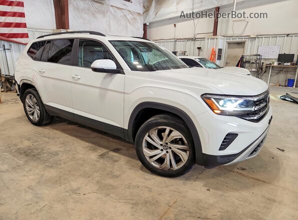 1V2JR2CA3MC511697 2021 VOLKSWAGEN ATLAS White Przód prawy