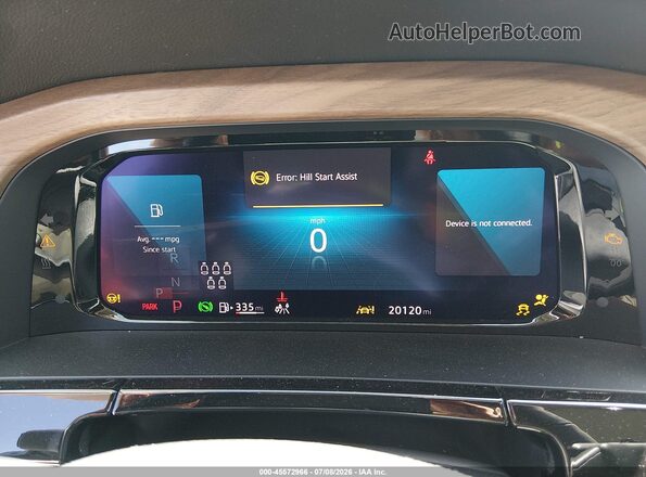 1V2JR2CA3SC520218 2025 VOLKSWAGEN ATLAS Белый Вид задних сидений
