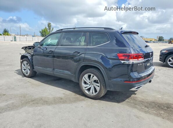 1V2JR2CA4NC543446 2022 VOLKSWAGEN ATLAS Black Задня ліва чверть