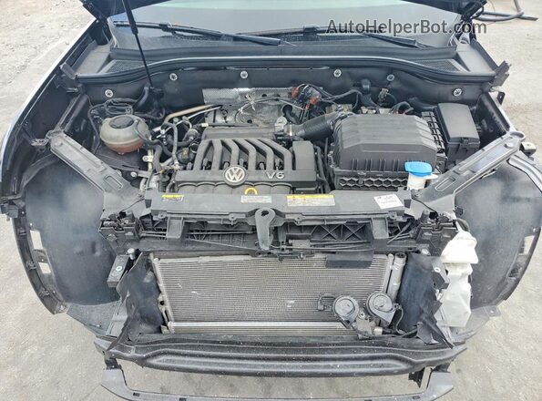 1V2JR2CA4NC543446 2022 VOLKSWAGEN ATLAS Black Вид задньої частини салону