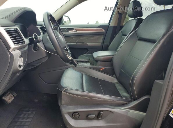 1V2JR2CA4NC543446 2022 VOLKSWAGEN ATLAS Black Вид салону спереду