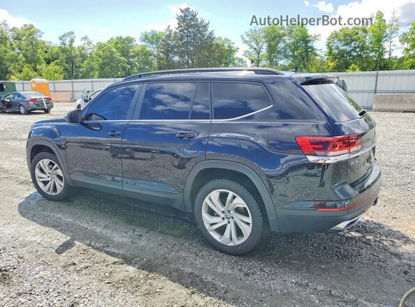 1V2JR2CA5MC534236 2021 VOLKSWAGEN ATLAS Black Задня ліва чверть