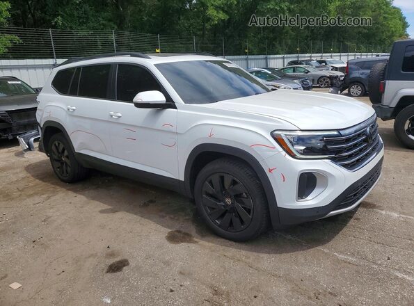1V2JR2CA6RC598325 2024 VOLKSWAGEN ATLAS Белый Передняя правая четверть