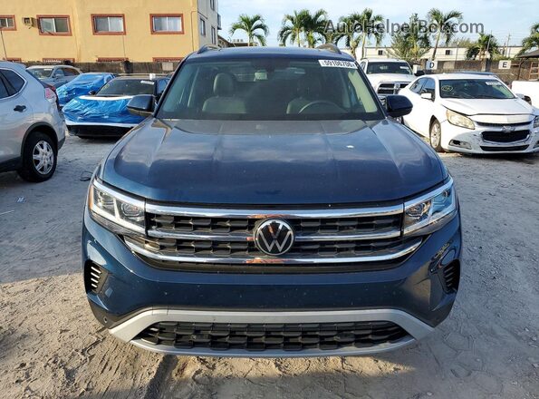 1V2JR2CA7PC547624 2023 VOLKSWAGEN ATLAS Blue წინა ხედი