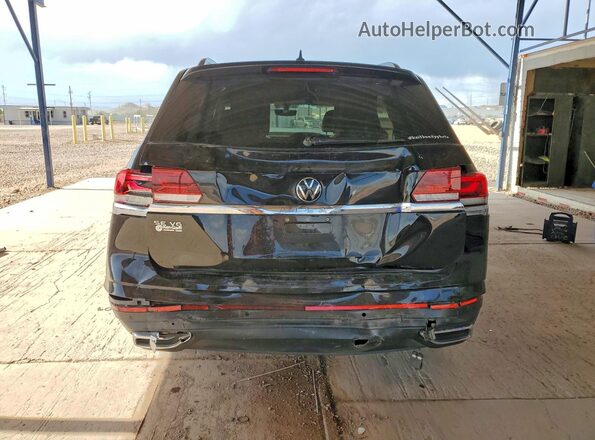 1V2JR2CA8MC608572 2021 VOLKSWAGEN ATLAS Black Вид ззаду