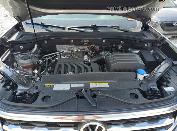 1V2JR2CA8NC538752 2022 VOLKSWAGEN ATLAS Silver Vista del compartimento del motor