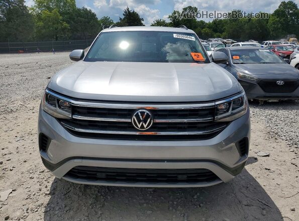 1V2JR2CA8NC538752 2022 VOLKSWAGEN ATLAS Silver Vista frontal