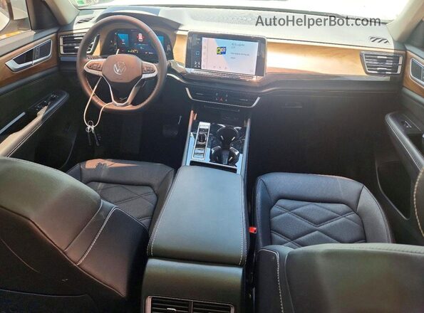 1V2JR2CA9SC519218 2025 VOLKSWAGEN ATLAS White Vista del salpicadero