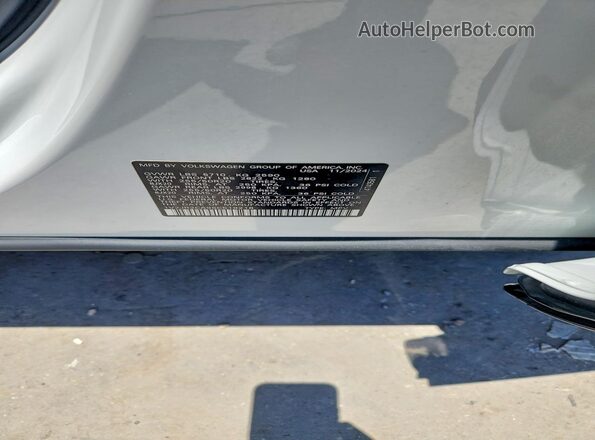 1V2JR2CA9SC519218 2025 VOLKSWAGEN ATLAS White Vista de la etiqueta del VIN
