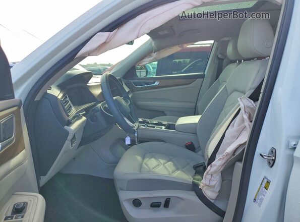 1V2JR2CAXRC595170 2024 VOLKSWAGEN ATLAS White Vista interior delantera