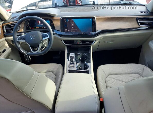 1V2JR2CAXRC595170 2024 VOLKSWAGEN ATLAS White Vista del salpicadero