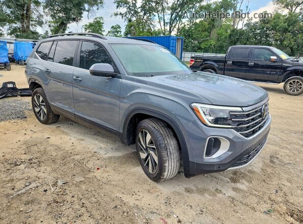 1V2JR2CAXSC556388 2025 VOLKSWAGEN ATLAS Gray Przód prawy