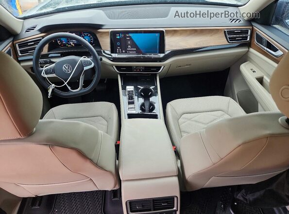 1V2JR2CAXSC556388 2025 VOLKSWAGEN ATLAS Gray Widok deski rozdzielczej