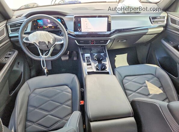 1V2KE2CA5RC228922 2024 VOLKSWAGEN ATLAS Gray წინა პანელის ხედი