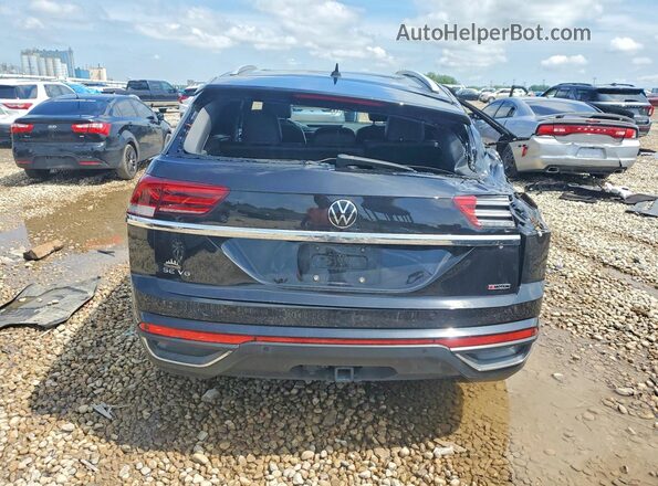 1V2KE2CA7NC206964 2022 VOLKSWAGEN ATLAS Black Вид ззаду