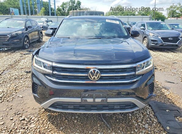 1V2KE2CA7NC206964 2022 VOLKSWAGEN ATLAS Black Вид спереду