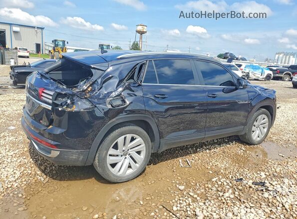 1V2KE2CA7NC206964 2022 VOLKSWAGEN ATLAS Black Задня права чверть