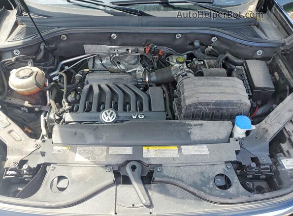 1V2KE2CA7NC206964 2022 VOLKSWAGEN ATLAS Black Вид підкапотного простору