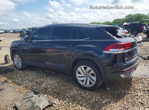 1V2KE2CA7NC206964 2022 VOLKSWAGEN ATLAS Black Задня ліва чверть