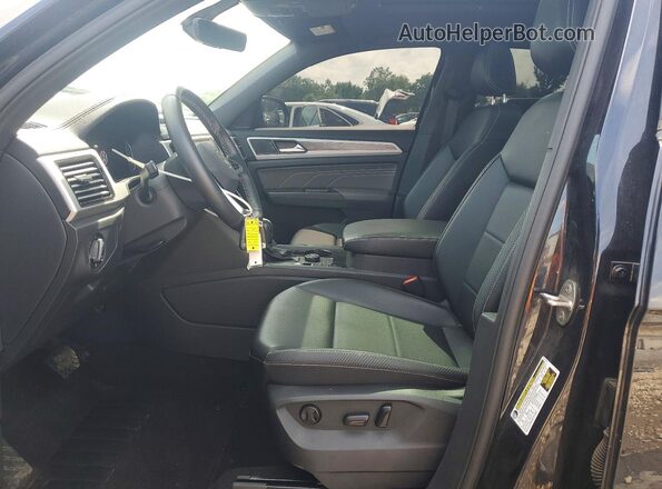1V2KE2CA7NC206964 2022 VOLKSWAGEN ATLAS Black Вид салону спереду