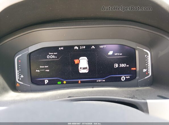1V2KE2CA8NC230755 2022 VOLKSWAGEN ATLAS Белый Вид задних сидений