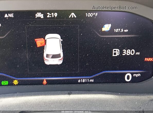 1V2KE2CA8NC230755 2022 VOLKSWAGEN ATLAS Белый 