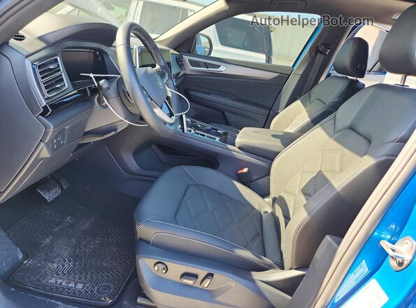 1V2KE2CA9RC248266 2024 VOLKSWAGEN ATLAS Blue Vista interior delantera