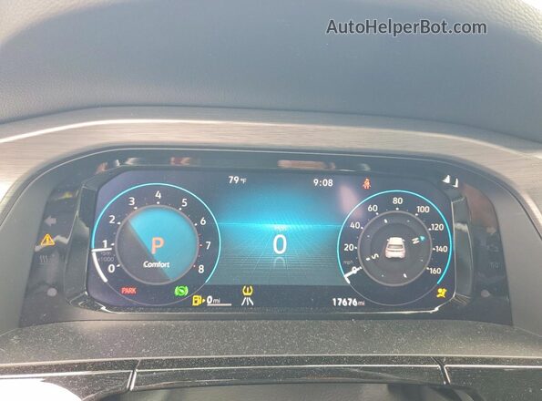 1V2KE2CA9RC258523 2024 VOLKSWAGEN ATLAS Серый Вид щитка приборов